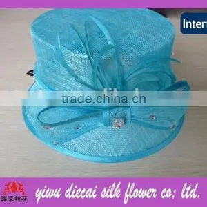 European Style Sinamay Church Hats thumbnail-1