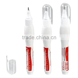 Fast Drying Metal Tip Liquid Corrector 7ml Correction Pen (HY-603A) White Correction Fluid thumbnail-1