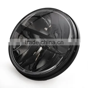 Hot Sale!!! 7" Round 80W Total Cre-e LED Headlight h4 Led High Low Beam for Jee-p Wrangler JK TJ LJ thumbnail-4