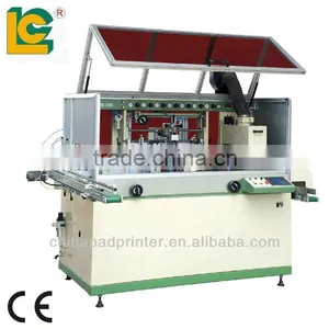 (LCB-120UV-1)Full Automatic One Colour Cylinder Screen Printer thumbnail-1