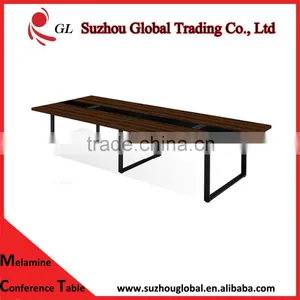 High Top Meeting Table Wood Desk Office Furniture Description thumbnail-1