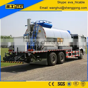 TOP Sale HGY5255GLQ 13Ton Asphalt Rubber Sprayer Truck for Sale thumbnail-3