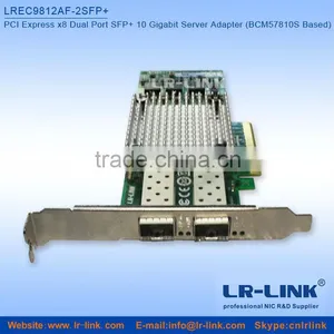 PCIe x8 2 SFP+ Port 10Gbe Network Card Broadcom BCM57810S Compatible 530SFP+ thumbnail-2