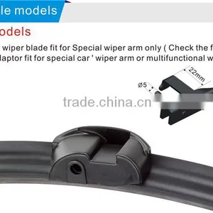 S560 Side Pin 5*22mm Wiper Arm Auto Parts S350 Rubber Refill Windscreen Soft Wiper Blade thumbnail-4