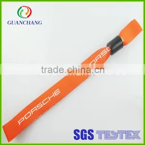 Imprinting Colored Satin Fabric Wristbands Magnetic, Hand Band Manufactured Wristbands Wholesale Price thumbnail-1
