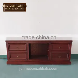 2016 NEW Solid Wooden Furniture Living Room Red TV Stand thumbnail-1
