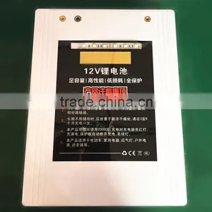 Rechargeable Lipo Battery 12V 50A With Flash USB Charger For IPhone Samsung Huawei Smart Phones Li-ion Lithium Storage Batteries thumbnail-4