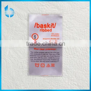 Zhejiang Garment Washing Care Label Tag for Children's Jeans thumbnail-1