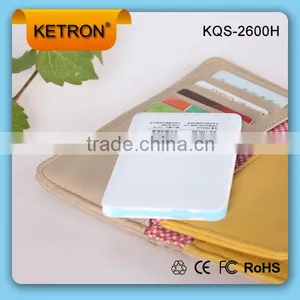 Manual for Power Bank 2600mah Crdit Card Size thumbnail-1