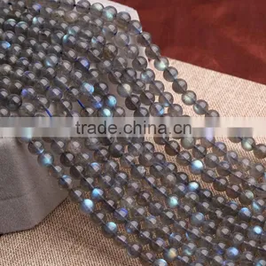 Gemstone Crystal Beads Wholesale 4567A Blu Ray Moonlight Stone Semi Finished Grey Stone DIY Handmade Jewelry thumbnail-3