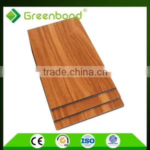 Greenbond Aluminum Composite Panel Acm Material Interior Wall Wood Paneling thumbnail-1