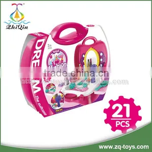 New Item Girls Plastic Dressing Table Toy With Mirror thumbnail-3