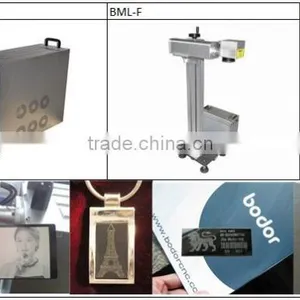 10W 20W 30W Mobile Phone Keypad Vertical Type Fiber Laser Marking Machines thumbnail-3