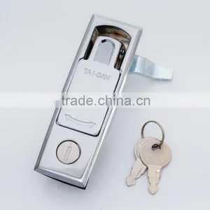 LM-727-3 Food Service Equipment Metal Cabinet Door Plane Lock thumbnail-5