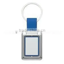 Rectangle Metal Spinner Key Tag thumbnail-1