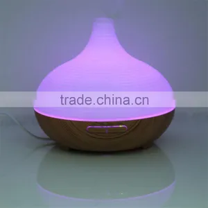 Aromatherapy Essential Oil Diffuser 7 Colors - 300 ml Portable Ultrasonic Cool Mist Aroma Humidifier thumbnail-3
