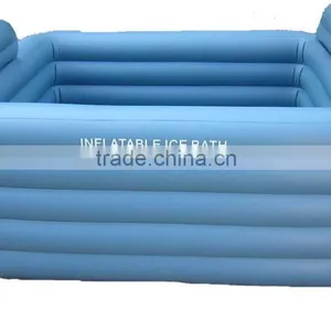 Square Shape Large Inflatable Swimming Pool for Kids Water Fun thumbnail-1