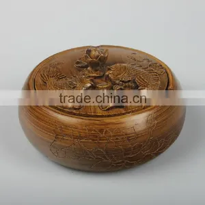 Personalized Unique Resin Brown Ashtray thumbnail-1