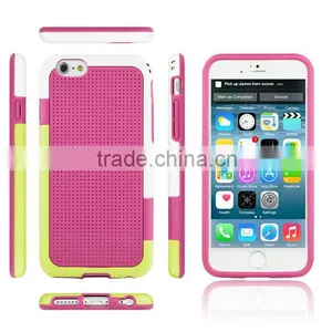 New Style Colorful Hybrid Case for Iphone6 6s Contrast Color PC + TPU Back Cover Case For Iphone 6 6S thumbnail-6