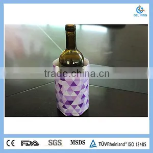Lovely Promotional Eco-friendiy Beverage Gel Ice Box For Summer/plastic Bag/pvc Wine Cooler Bag thumbnail-4