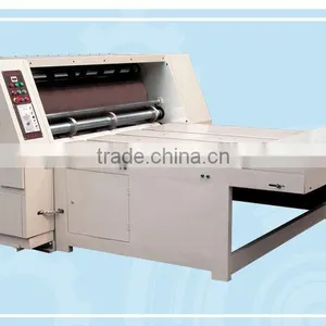 Semi-automatic Flexo Ink Printer Rotary Die Cutter Machine/corrugated Carton Box Making Price thumbnail-2