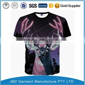Print Men o Neck T-shirt, Oem Men Tee thumbnail-1