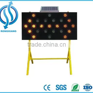 Portable Variable Message Sign With Speed Radar,Traffic Solar Led Message Board,Solar Powered Led Signs thumbnail-1