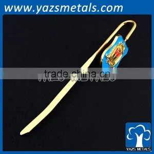 Custom Zinc Alloy Metal Book Mark for Christmas Gift thumbnail-1