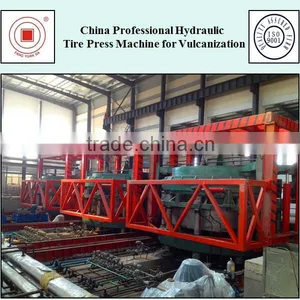 China Professional Hydraulic Tire Press Machine for Vulcanization thumbnail-2