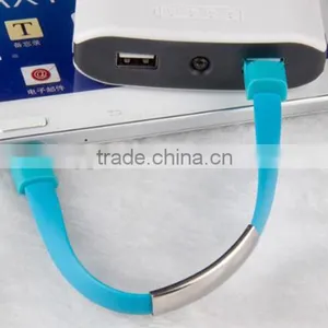 Made in ShenZhen Colorful Mobile Phone Bracelet Data Charging Line thumbnail-4