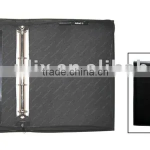 PU MATERIAL BUSINESS BINDER WITH 4 RING BINDER thumbnail-1