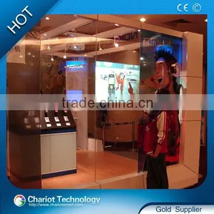 Easy Install 3d Holographic Display Rear Projection Screen Used for Mobile Phone Shops Advertising thumbnail-1