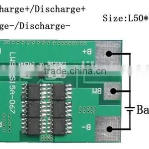 LWS-2S15A-067(2S) 7.4V(2S) Li-ion Battery Packs Smart Bms thumbnail-1