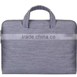 Customize Hot Selling Denim Computer Messenger Pouch Tote Case 15.4" 15.6" Laptop Shoulder Bag For HP thumbnail-5