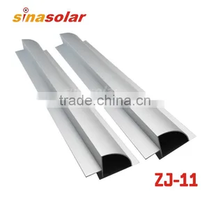 Aluminium Long Side Solar Panel Mounting Bracket Structure Spoiler For Caravan Motorhome RV thumbnail-1