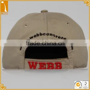 2016 New 6 Panel Unstructured Adult Size Adjustable 3d Embroidered Custom Caps thumbnail-3