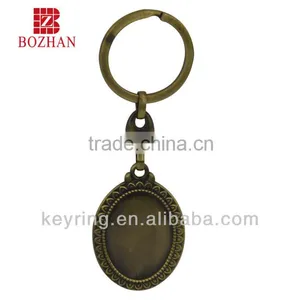 Cheap Metal Blank Keychain Manufacturer With Nickel Plating, Low MOQ and Price thumbnail-1
