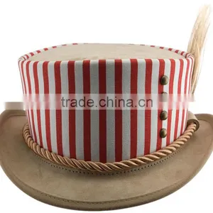Design 3 "Julep" - HEAD N HOME HATS - Leather - Top Hat - Mint Women Hats thumbnail-2