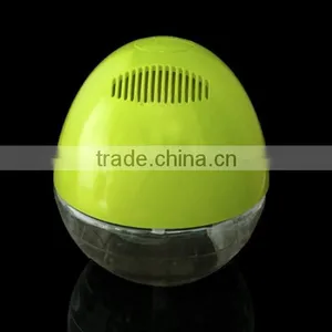KS-02LN Yellow With 12pcs LED Lights Negative Ion Home Air Purifiers thumbnail-1