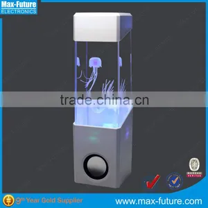 2016 New Products LED Flashing Speaker,Colorful Changing Water Dancing Jellyfish LED Lamp Speaker) thumbnail-5