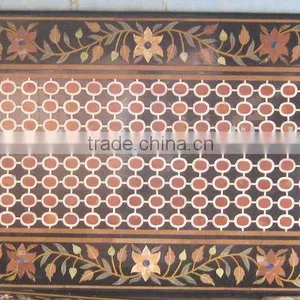 Marble Dining Table Top , Marble Inlay Table Tops thumbnail-1