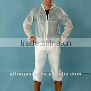 Non-woven PP White Medical Disposable Clothing thumbnail-1