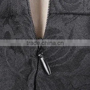Stylish Lady Women's High Waist Vintage Style Pleated Swing Ball Gown Dark Print Skirt thumbnail-5