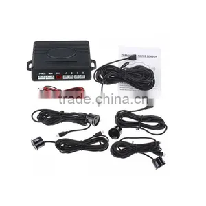 4 Parking Sensors Car Reverse Backup Radar System LED Display Sound Alert thumbnail-1