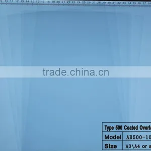 Overlay With Glue Film(coated Film)/coated Overlay(PVC Film)/PVC Sheets thumbnail-1