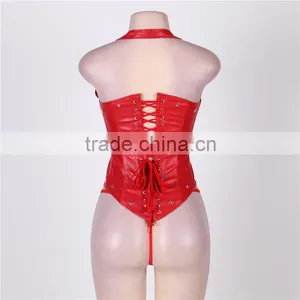 Profossional Printed Sexy Ladies Cheap Steel Boned Corsets Plus Size thumbnail-2