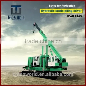 Brand New Hydraulic Static Pile Driver TPZB150+ thumbnail-1
