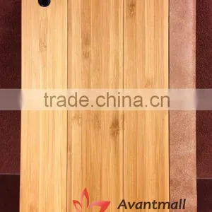 Bamboo/Padauk and Leather Tablet PC Case for IPadmini thumbnail-1
