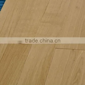 Wide 5" Natural White Oak Radiant Heat Solid Wooden Plank thumbnail-1