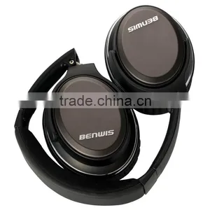 2015 BENWIS Factory Price Hot Selling Computer Wired Headphones With Mic H600 Stereo Headset thumbnail-2